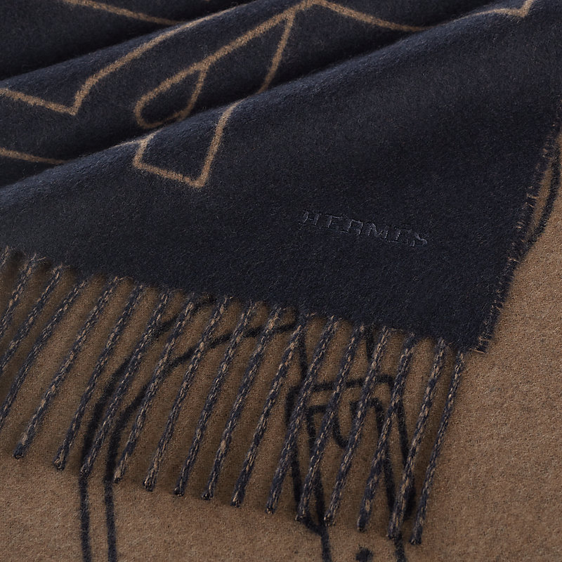 Mors a Jouets scarf - Blue | Hermès Mainland China